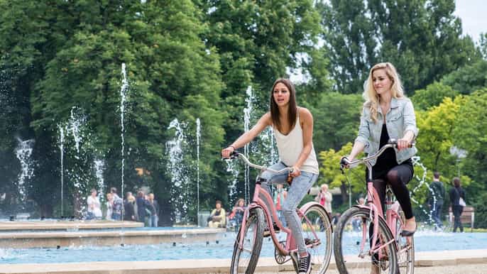 budapest noleggio cruiser o tandem in bici sullisola margherita