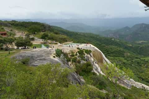 From Oaxaca: Hierve el Agua Waterfalls and Mezcal Tasting