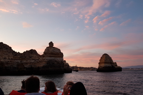 Lagos: Geführte Ponta da Piedade Tour bei SonnenuntergangÖffentliche Gruppentour