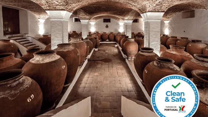 Évora guided winery tour at josé de sousa with wine tasting