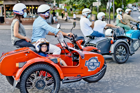 Paris: City Highlights Tour by Vintage Sidecar 1.5-Hour Great Escape Tour