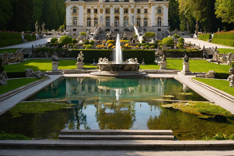 Excursión de un día privada de Múnich al Palacio de Linderhof, ida y vueltaExcursión de un día privada desde Múnich al Palacio de Linderhof