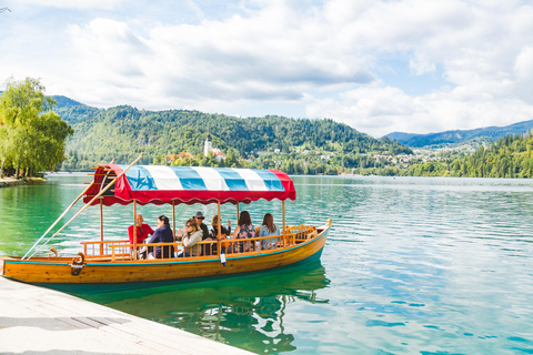 From Ljubljana: Private Trip to Bled, Bohinj, & Škofja Loka