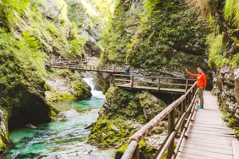 From Ljubljana: Private Trip to Bled, Bohinj, & Škofja Loka