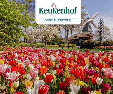 Keukenhof ticket en pendeldienst heen en terug