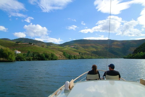 Ab Pinhão: Private Yachtkreuzfahrt auf dem Fluss Douro1-stündige Kreuzfahrt