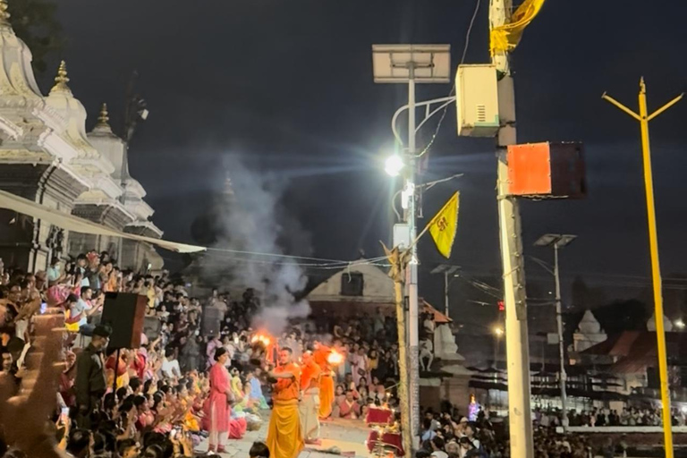 Katmandú: vuelo panorámico sobre el Everest y tour a Pashupatinath AaratiKatmandú: Vuelo panorámico sobre el Everest y tour a Pashupatinath Aarati