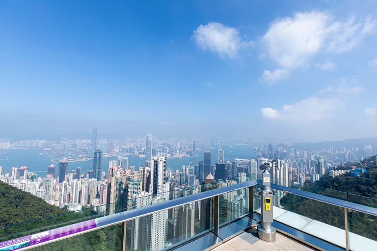 Hong Kong: Peak Tram with Optional Sky Terrace Access One-Way Peak Tram Ticket