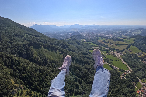 Salzburg: Tandem Flight over Alps with Eagle's Nest view