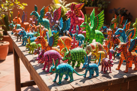 Tour Oaxaca Antigua: Monte Albán, Alebrijes & Artesanías Oaxaca Antigua: Full-Day Cultural Experience