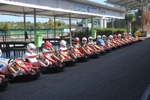 Algarve: Go-Kart Experience at Karting Almancil Family Park Main Circuit 200cc Course