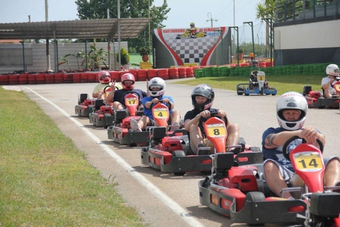 Algarve: Go-Kart Experience at Karting Almancil Family Park Main Circuit 200cc Course