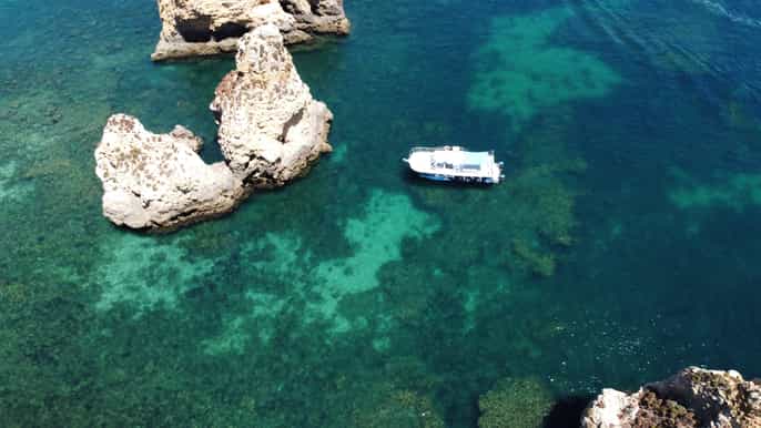 ponta da piedade halfday cruise with lunch from lagos