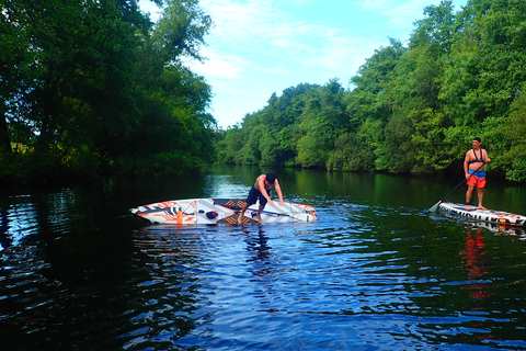 Viana do Castelo: Vez River SUP met transferoptiesSUP-ervaring met transfer vanuit Porto