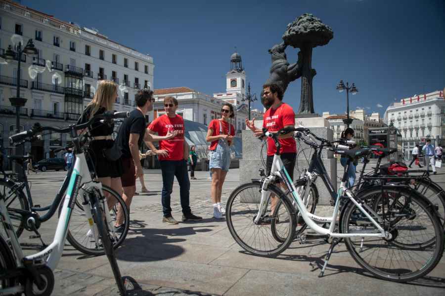 Madrid: 3-stündige Highlight-Fahrradtour (mit E-Bike-Option)