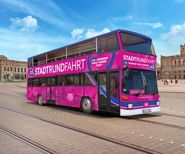 Dresden: City Sightseeing Tour with Live Guide