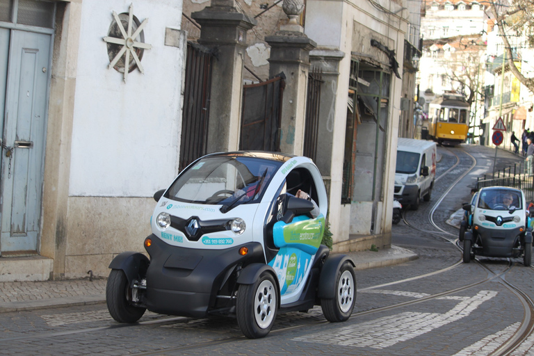 Lisboa: passeio mourisco de carro elétrico com guia de áudio GPS