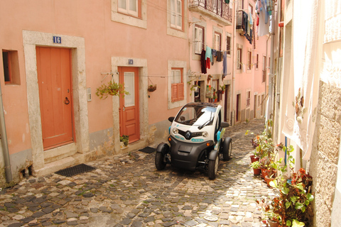 Lisbon: Electric Car Moorish Tour with GPS Audio Guide