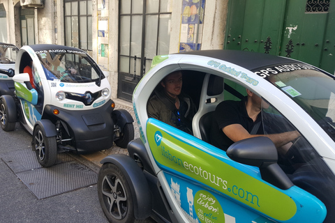 Lisboa: recorrido moro en coche eléctrico con audioguía GPS