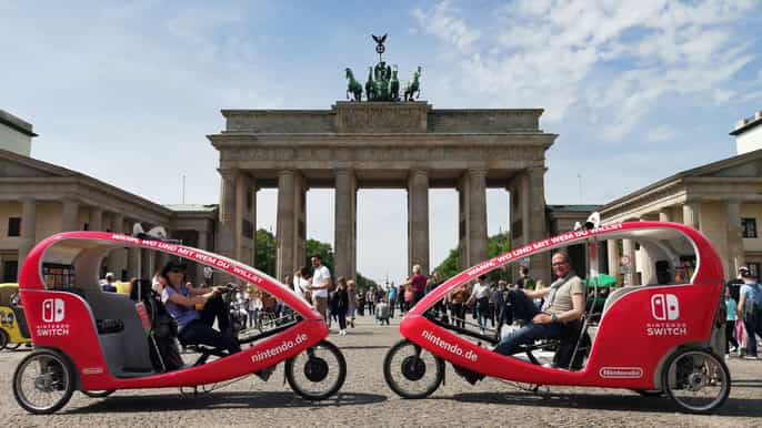 berlin private guided erickshaw tour