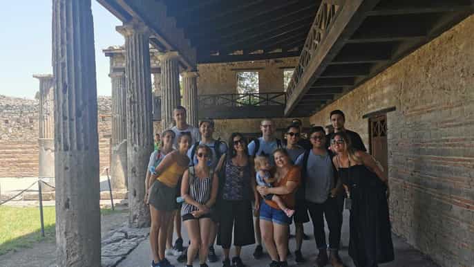 desde nápoles tour de un día por pompeya y sorrento
