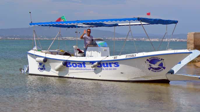 olhão sightseeing boat tour to ria formosa