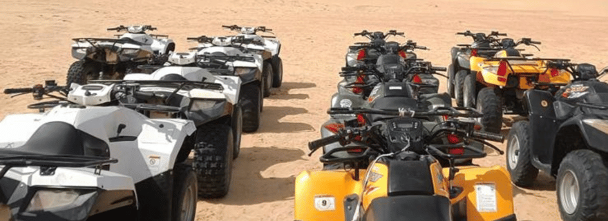 Au départ de Tozeur : 2 heures de quad dans le désert