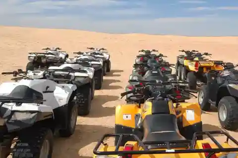 Au départ de Tozeur : 2 heures de quad dans le désert
