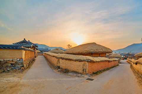 Au départ de Séoul : Excursion d&#039;une journée aux sites de l&#039;UNESCO et au village folklorique d&#039;AndongExcursion d&#039;une journée à Andong avec déjeuner