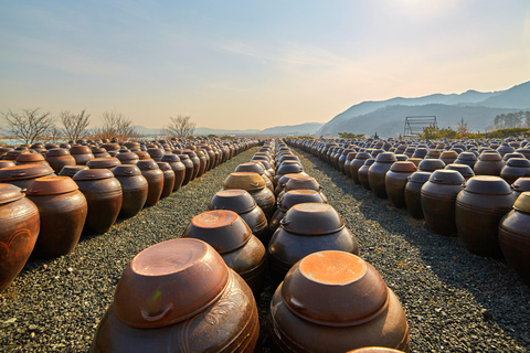 Von Seoul aus: Tagestour zu den UNESCO-Stätten und dem Folk Village in AndongTagestour nach Andong mit Mittagessen