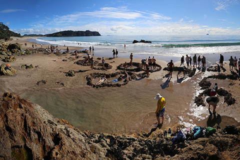 Cathedral Cove, Hot Water Beach, Coromandel Tour ex Auckland