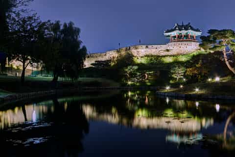Fra Seoul: Kveldstur til Hwaseong festning UNESCO-sted