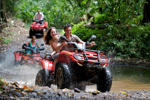 Puntarenas: Aventura en quad y excursión en barco por el ríoATV doble