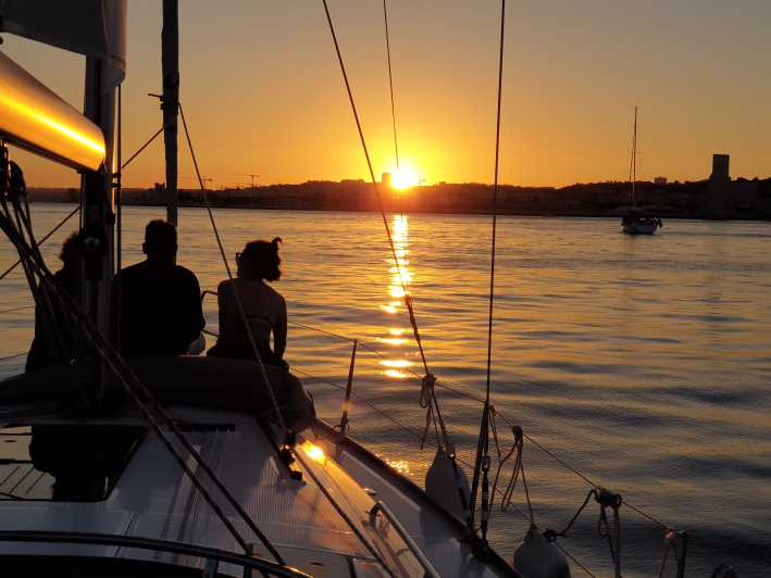 Lisbon: Private Sunset Cruise with Portuguese Wine