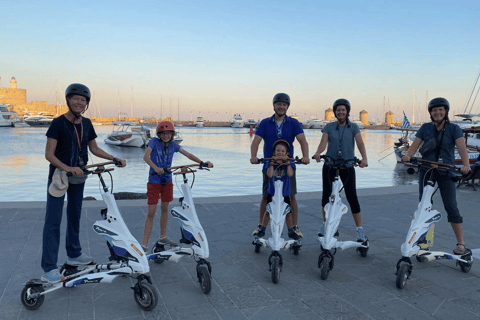 Rodes: Excursão em Trikke pelos Destaques da Cidade Medieval