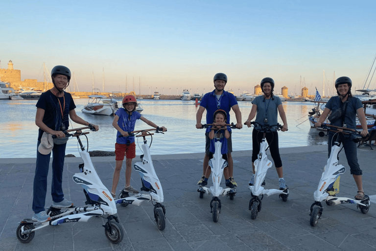 Rhodes: City Highlights and Medieval Town Trikke Tour