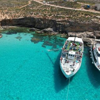 Malta: boottocht Comino, Blue Lagoon & grotten