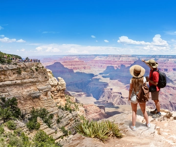 From Las Vegas: Grand Canyon South Rim Full-Day Trip by Bus