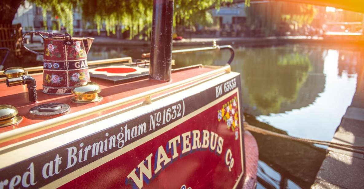 Little Venice: Vattenbuss på Regents Canal till Camden