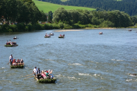 Van Krakau: Dunajec River RaftingRaften op de Dunajec River Gorge Tour met kleine groepen