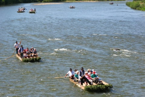 Desde Cracovia: Rafting en el río DunajecRafting en el desfiladero del río Dunajec Tour en grupo pequeño