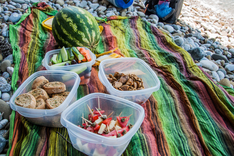 Kardamili: Kajaktour auf dem Meer mit Mittagessen