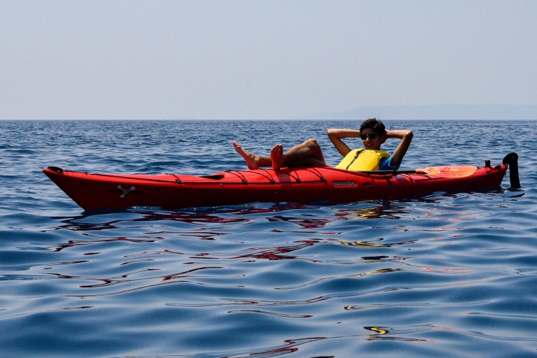 Kardamili: Kajaktour auf dem Meer mit Mittagessen