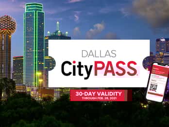 Dallas CityPASS®: Sparen Sie 40% bei 4 Top-Attraktionen Dallas CityPASS®: Sparen Sie 40% bei 4 Top-Attraktionen