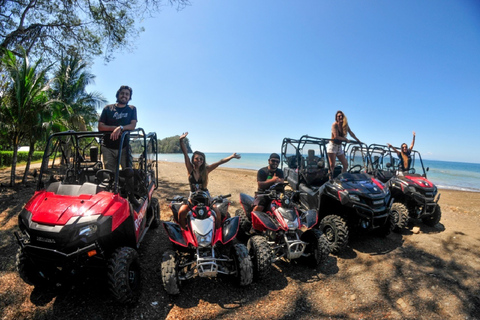 Puntarenas: Aventura en quad y excursión en barco por el ríoATV doble