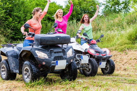 Puntarenas: ATV Adventure and River Boat Shore Excursion Double Rider ATV