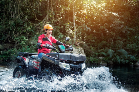 Puntarenas: ATV Adventure and River Boat Shore Excursion Single ATV Rider