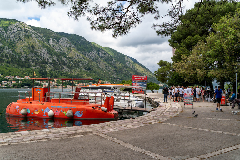 Kotor: panorama- en semi-onderzeeër onderwaterervaring