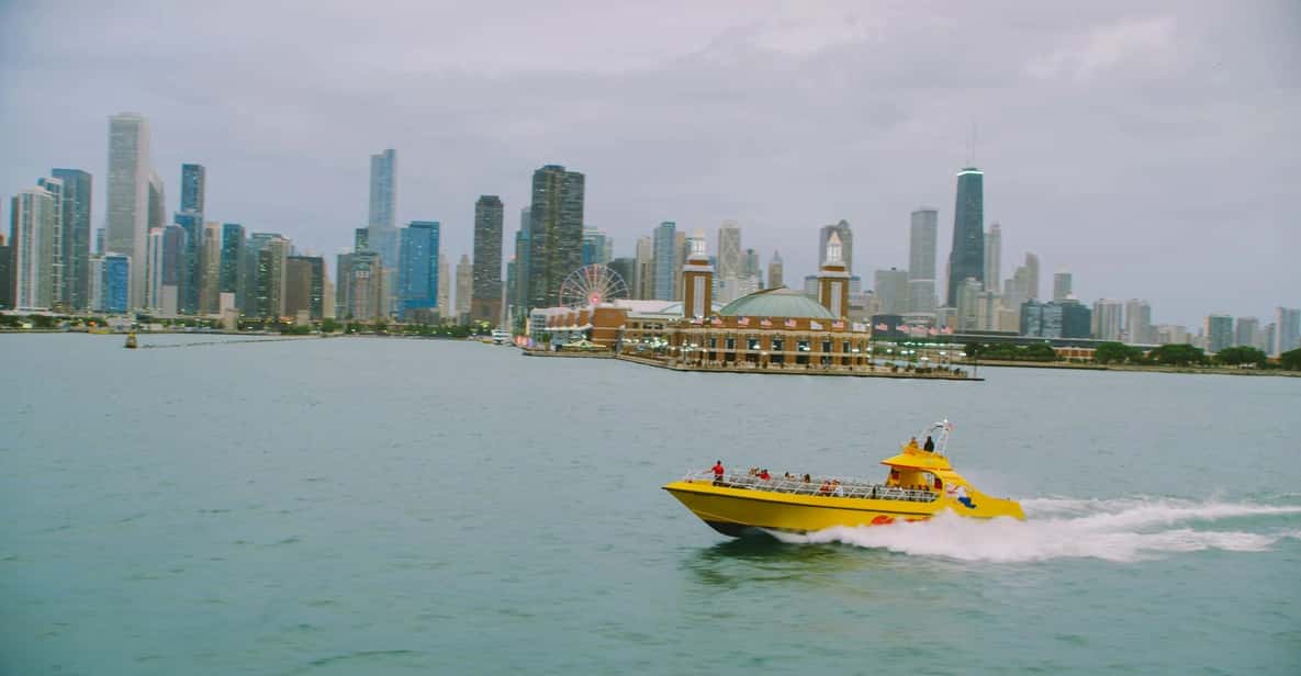 Lago de Chicago: media hora en lancha rápida Seadog