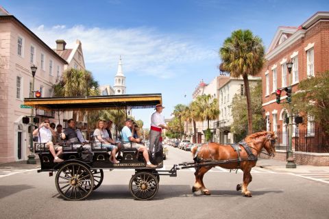 Charleston: recorrido por el centro histórico en carruaje tirado por caballos
